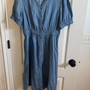 Orange Creek Denim Blue Midi Dress